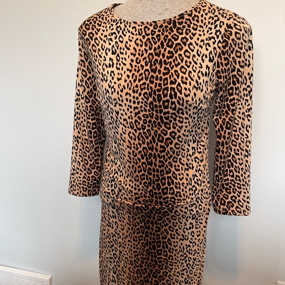 Cheetah Print Mini Dress - Picture 5 of 7